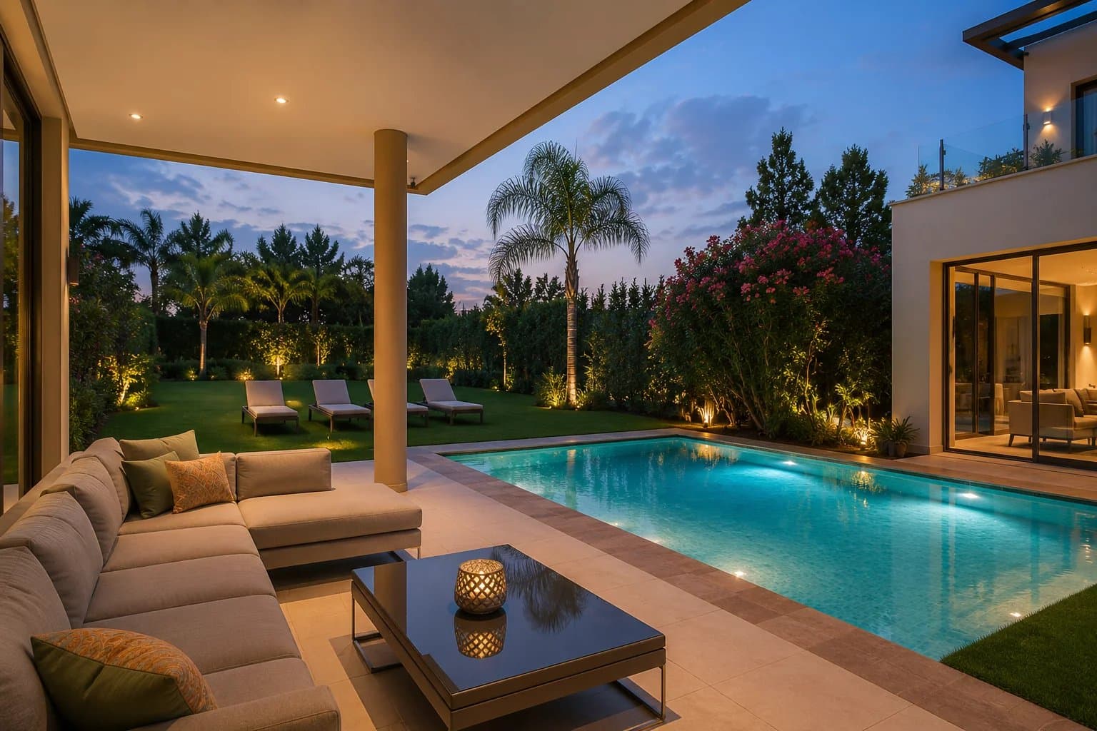 Magnifique Villa Meublée avec Piscine et Hammam – Prestigia Golf Argane