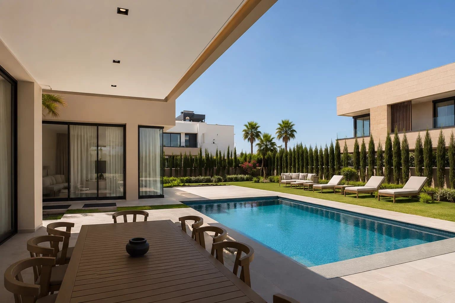 Superbe villa-appartement de 5 chambres à Marrakech